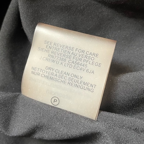 Universal Standard J Crew Black Chevron Puffer Jacket 2X Neutral Warm Classic - Picture 8 of 11